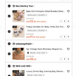 Shein New Order 8 Products